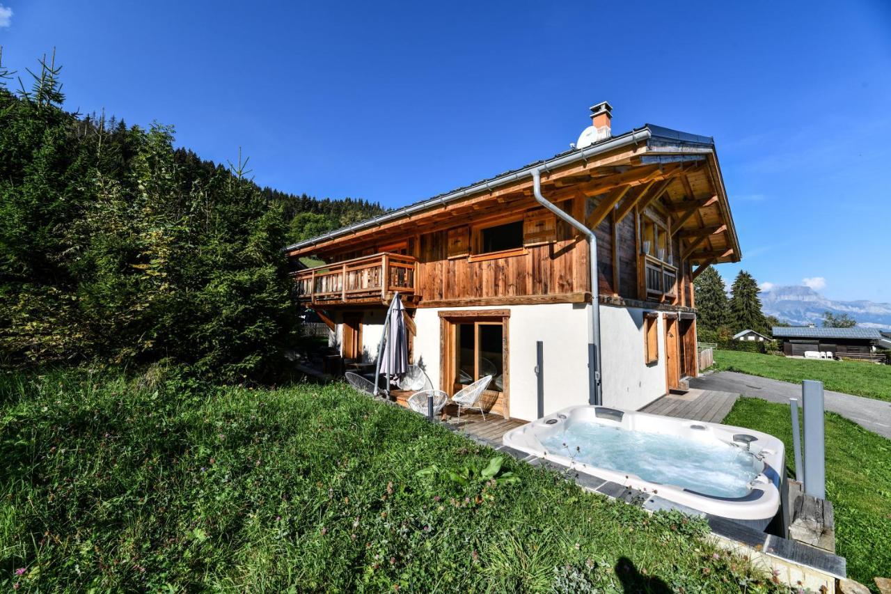 Vielyterra - Chalet Haut De Gamme - Domaine Du Mont Blanc Saint-Gervais-les-Bains Kültér fotó